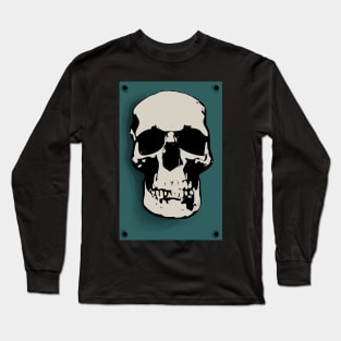 Skull -Sherlock Long Sleeve T-Shirt